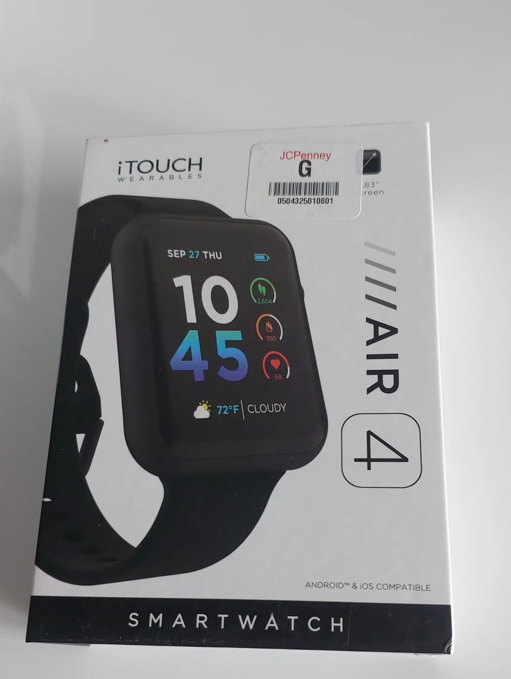 Air 4 Smartwatch - Black